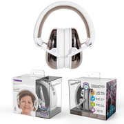 Pink BuddyPhones Guardian kids earmuffs hearing protection 