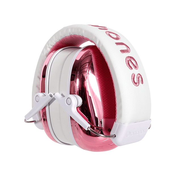 Pink BuddyPhones Guardian girls earmuffs hearing protection 